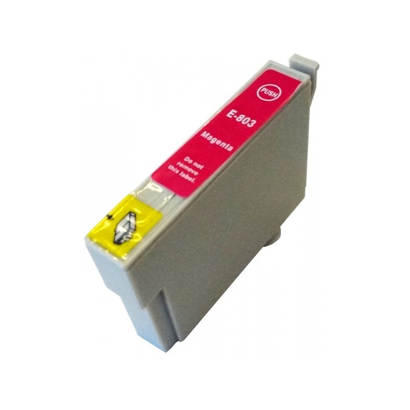Cartus Epson T0803 compatibil magenta de capacitate mare