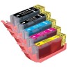 Set 5 cartuse Canon PGI-570XL BK,CLI-571XL BK,CLI-571XL Cyan,CLI-571XL Magenta,CLI-571XL Yellow compatibile